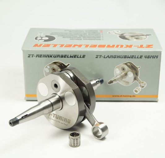 ZT Tuning Langhub Rennkurbelwelle 48mm Hub 85 mm Pleuel, Kurbelwelle passend für Simson S51